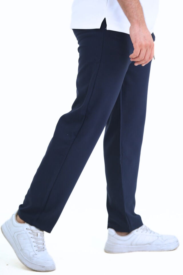 Double Kumaş A Kalite Baggy Düz Paça Pantolon