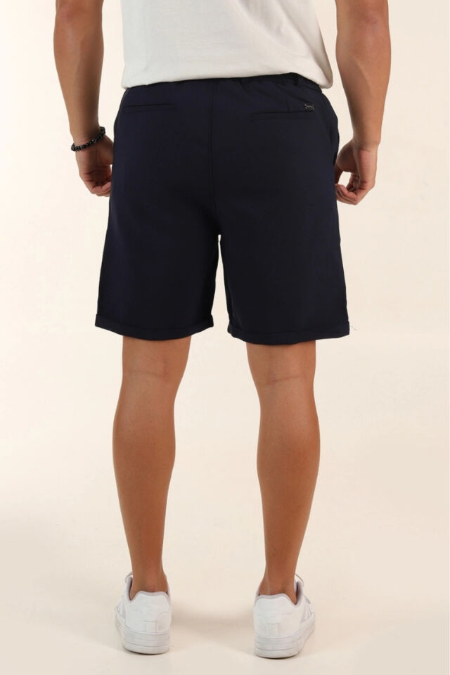 Sinyor Pantolon Şort Lacivert - 2XL