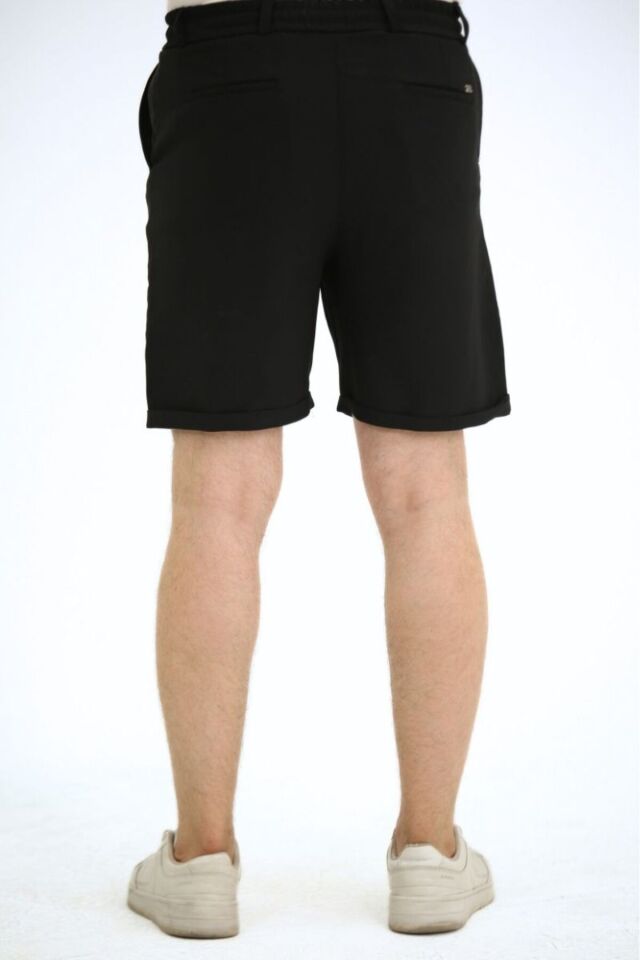 Sinyor Pantolon Şort Siyah - M
