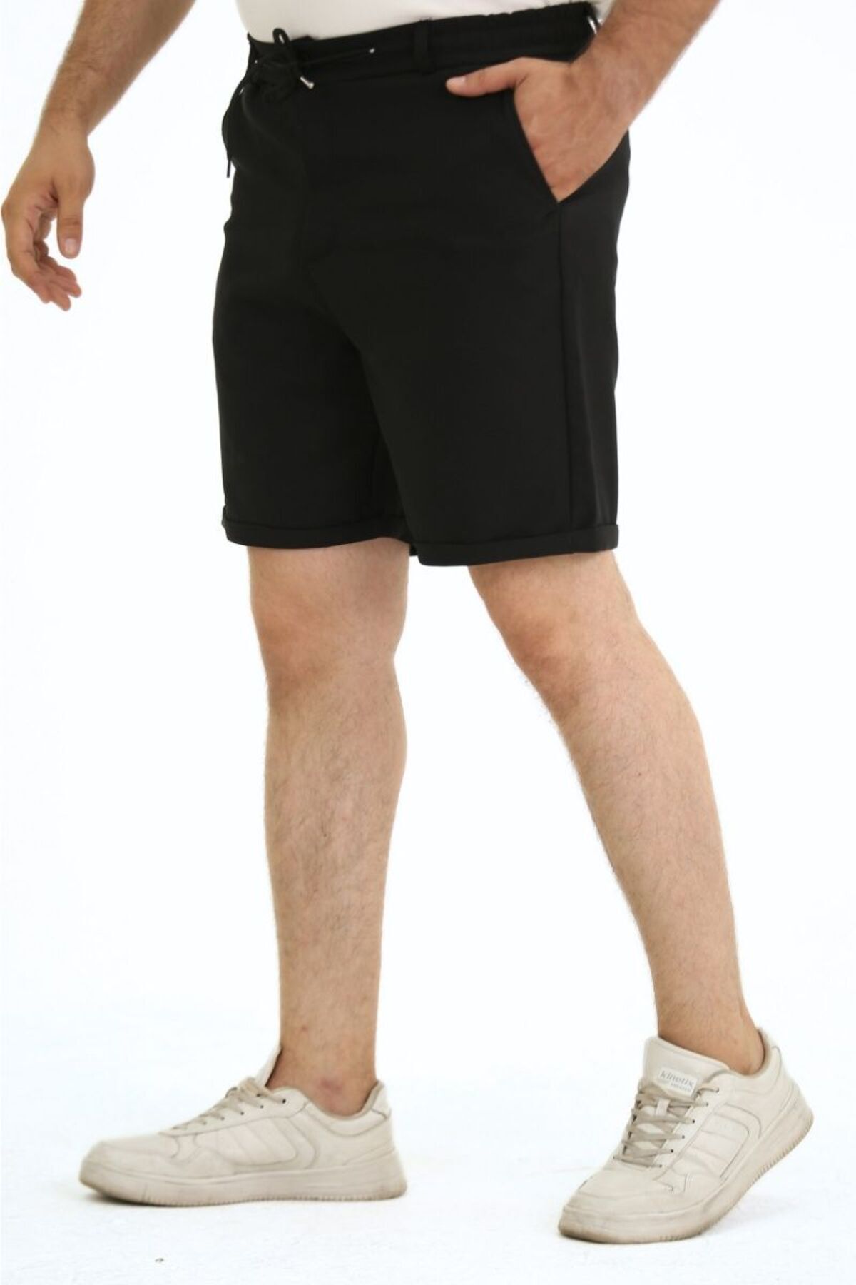 Sinyor Pantolon Şort Siyah - L